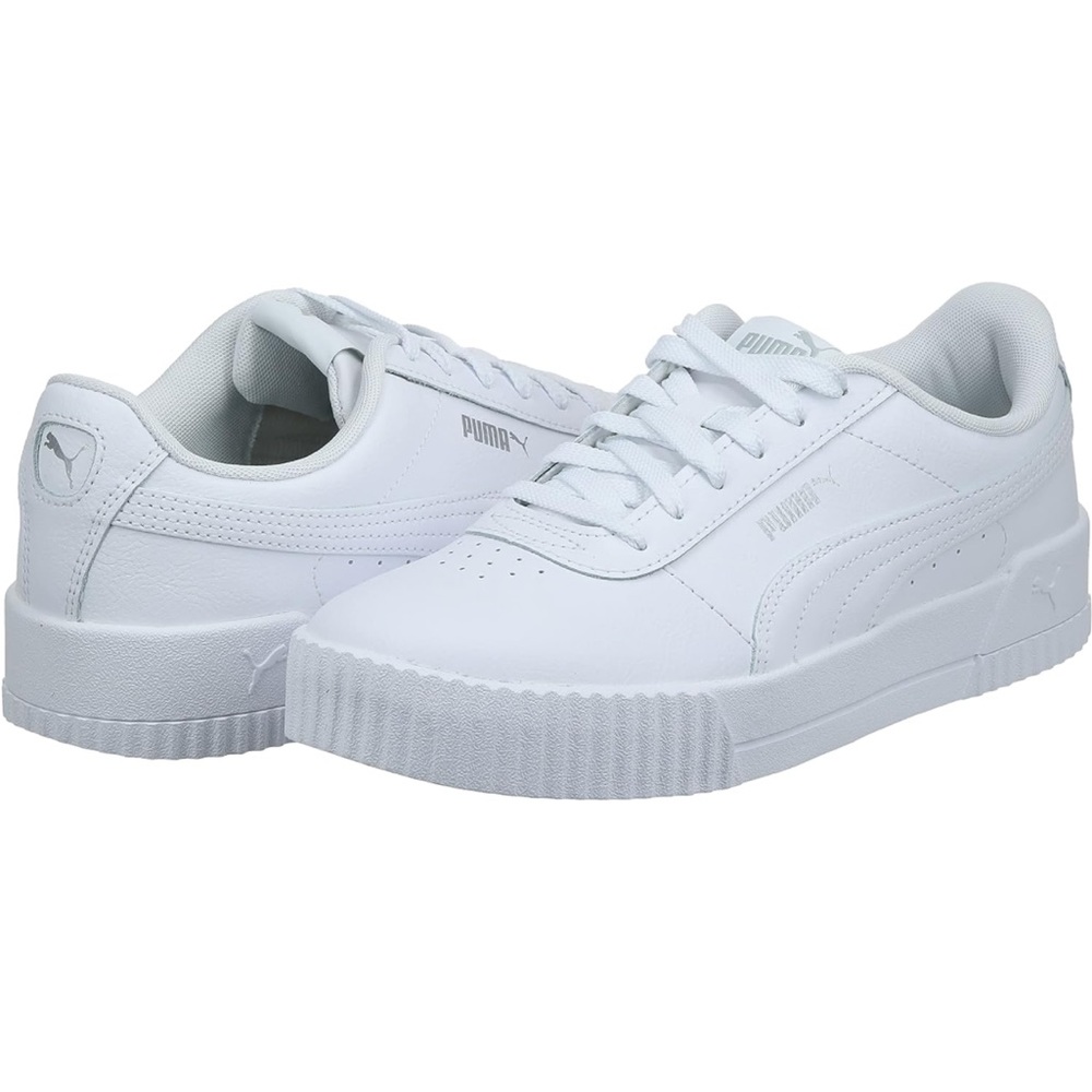 NWT PUMA Women's Carina L Sneaker - Size 8 - White
